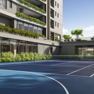 Quadra Recreativa e Quadra de Tênis